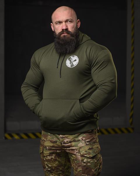 Худи Madoka (M-3XL) 701 khaki (деми)