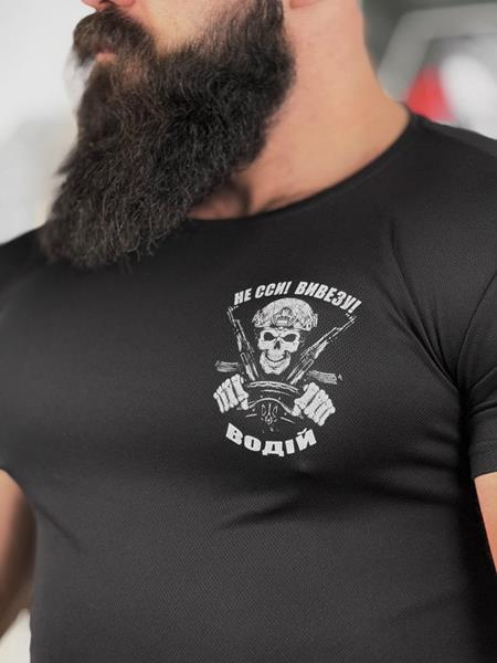 Футболка Madoka (M-3XL) 751 black (лето)