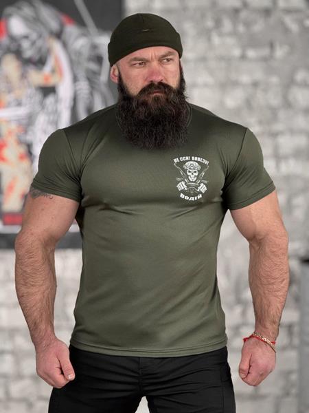 Футболка Madoka (M-3XL) 752 khaki (лето)