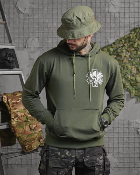 Худи Madoka (M-3XL) 781 khaki (деми)