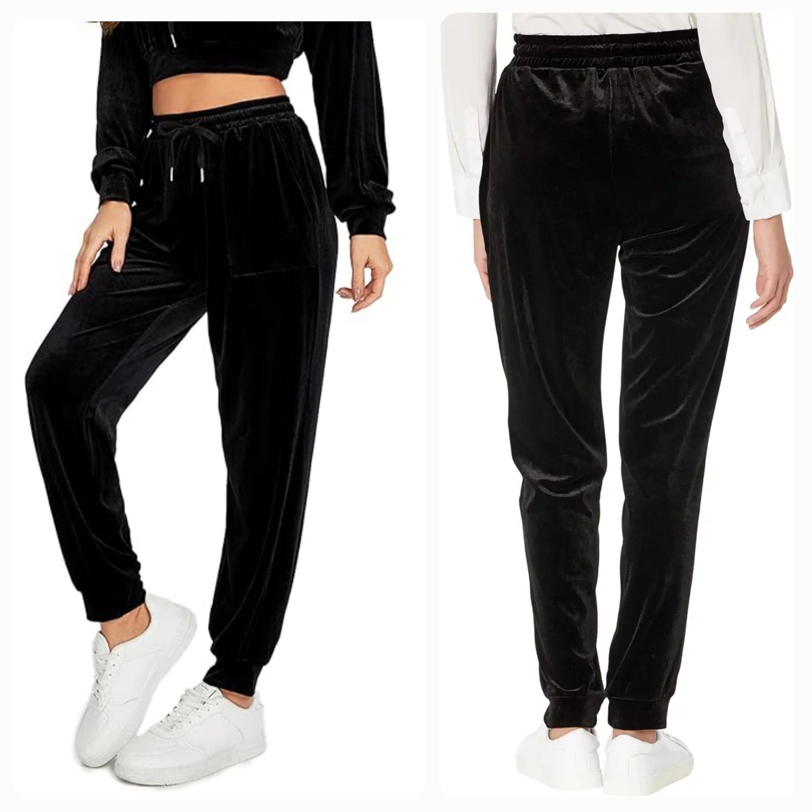 Штаны спорт Hoan (48-56) 9627-2 black (деми)