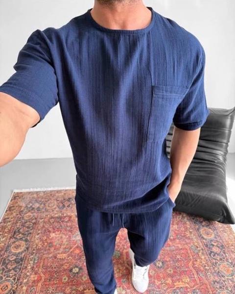 Костюм Safina (46-50) 730 navy (лето)