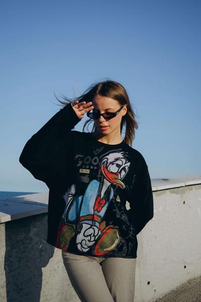 Свитер Modnulya (one size) 98014 black (деми)