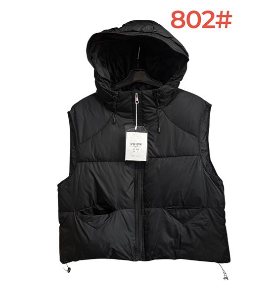 Жилетка Peng (M-XL) 802 black (деми)