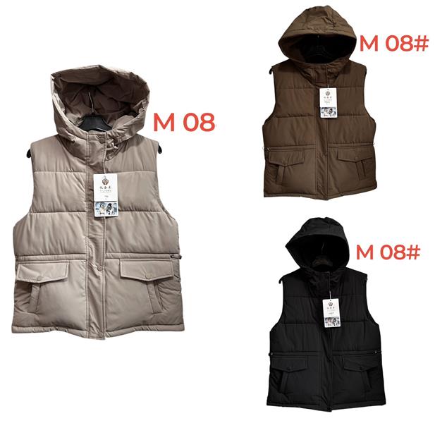 Жилетка Peng (M-2XL) M08 brown (деми)