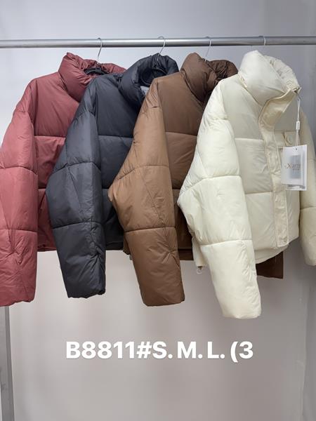 Куртка Jacket (S-L) B8811 wine (деми)
