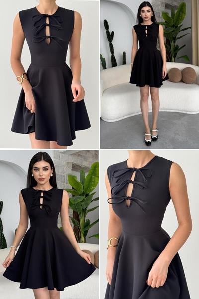 Платье Dream (44-48) DM81 black (лето)