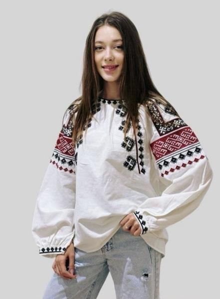 Вышиванка Miki Maki (S-L) MM285 white (деми)