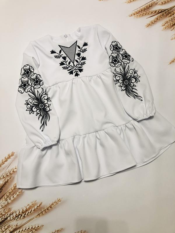 Платье Moda school (128-146) M84 white (лето)