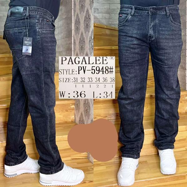 Джинсы Pagalee (31-38) PV5948 d.grey (деми)
