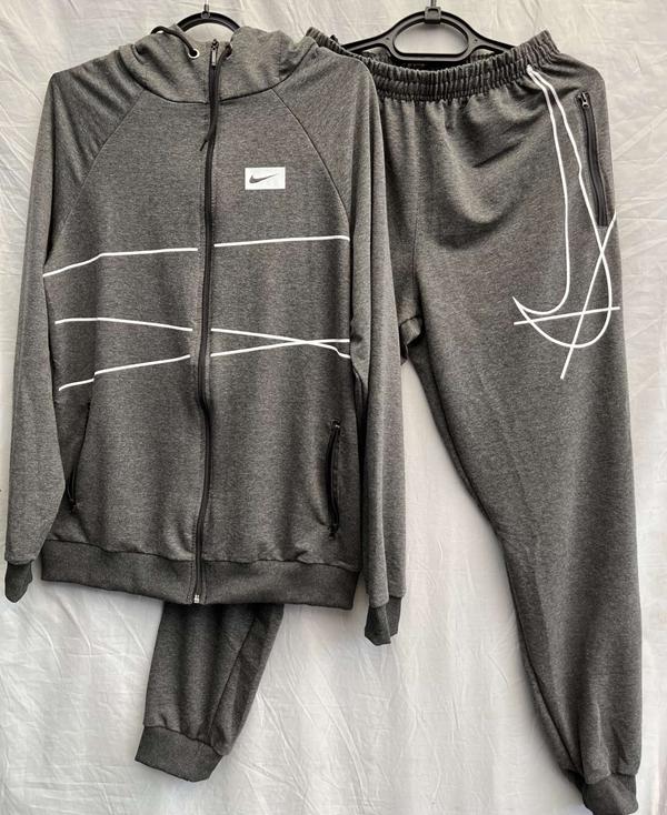 Костюм спорт Shoptime (46-54) S413 l.grey (деми)