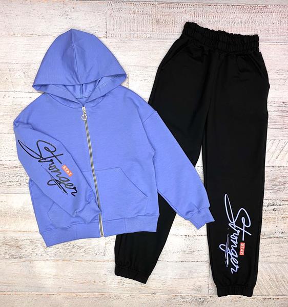 Костюм спорт LiMa kids (134-158) 2536 l.blue (деми)