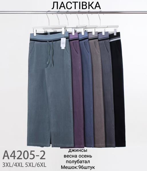 Штаны Hoan (3XL-6XL) 2405-2 mix (деми)