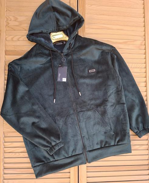 Кофта спорт Sport style (3XL-6XL) 80 green  (зима)