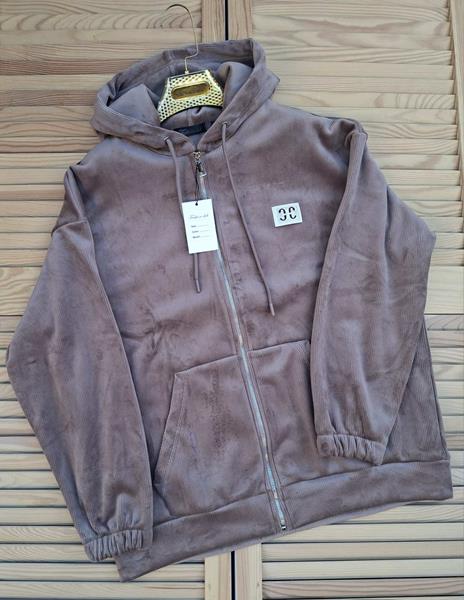Кофта спорт Sport style (3XL-6XL) 80 mocha (зима)
