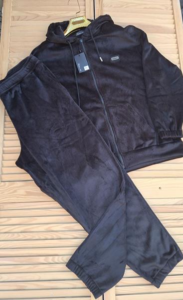 Костюм спорт Sport style (3XL-6XL) 80 black  (зима)