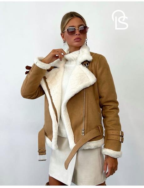 Дубленка Dorimodes (42-48) DL2141 camel (зима)