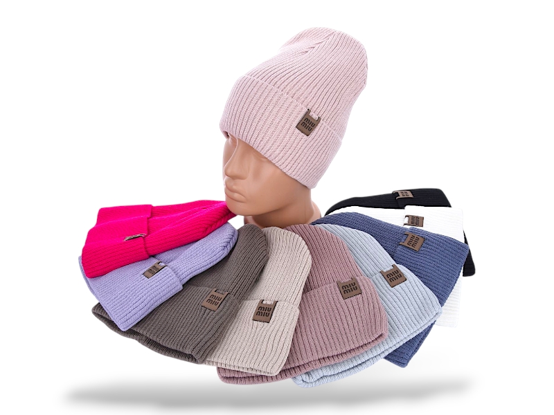 Шапка КОРОЛЕВА (one size) 31-01 mix (зима)