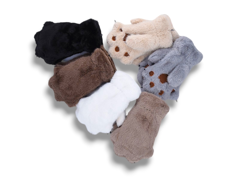 Варежки КОРОЛЕВА (one size) M21-02 mix (зима)