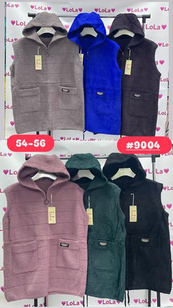 Жилетка Lola (54-56) 9004 mix (деми)