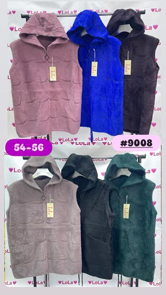 Жилетка Lola (54-56) 9008 mix (деми)