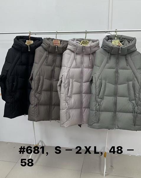 Куртка Yafeier (48-58) 681 black (зима)