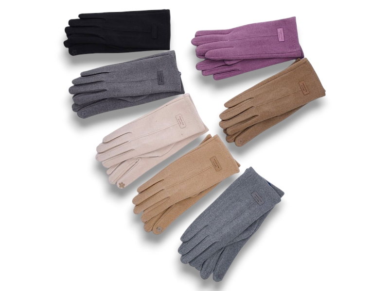 Перчатки КОРОЛЕВА (6.5-8.5) B3-81 mix (зима)