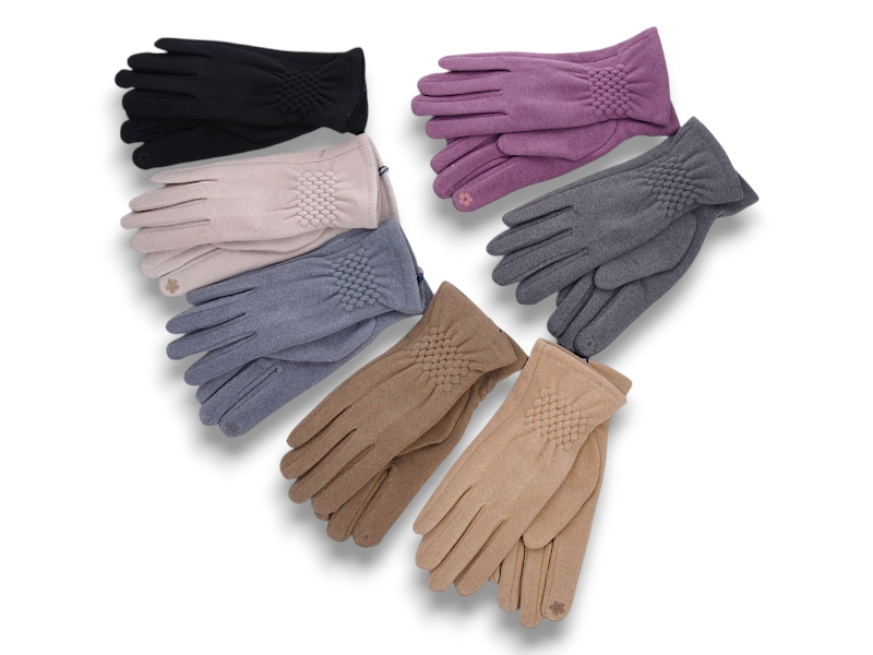 Перчатки КОРОЛЕВА (6.5-8.5) B6-85 mix (зима)