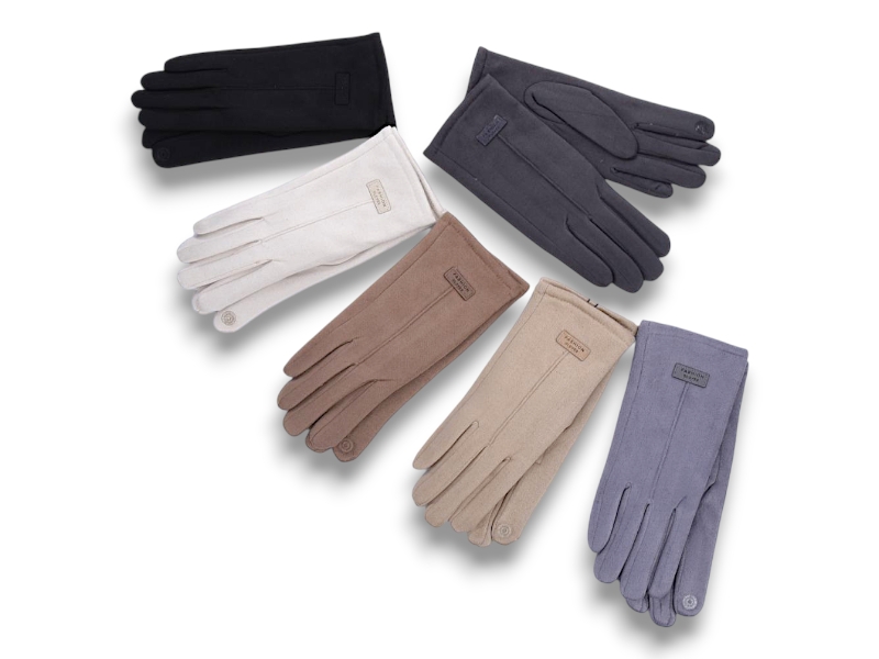 Перчатки КОРОЛЕВА (6.5-8.5) JP02-81 mix (зима)