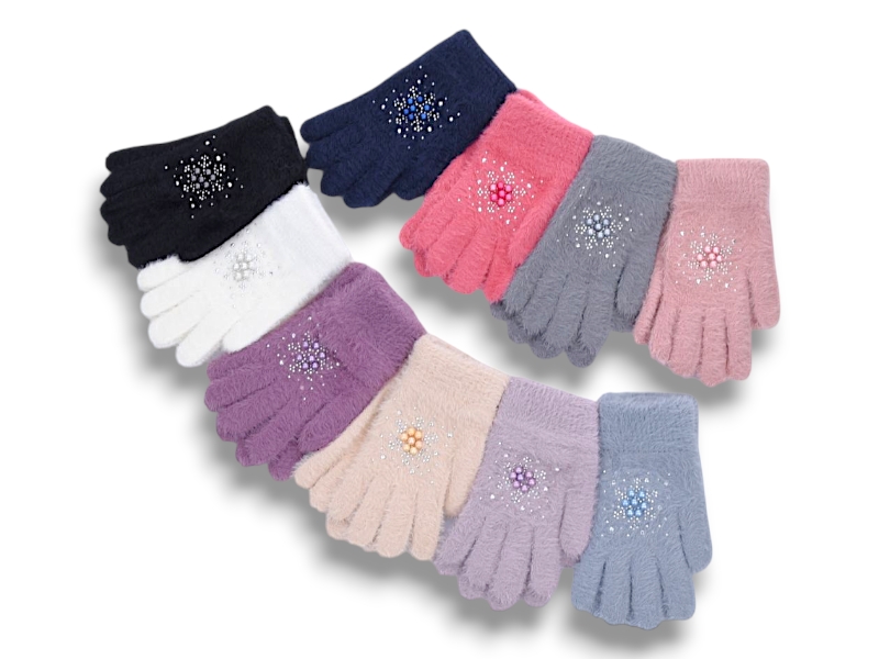 Перчатки КОРОЛЕВА (7-9) B45 mix (зима)