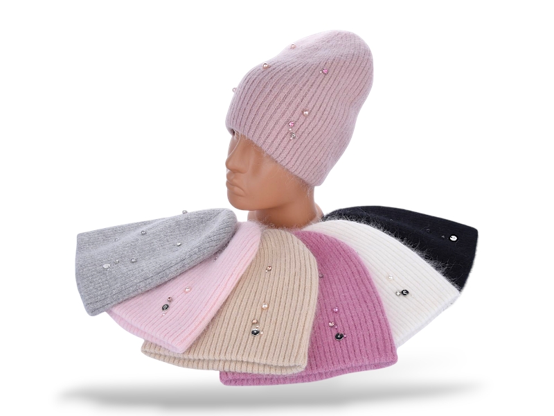 Шапка КОРОЛЕВА (one size) J07 mix (зима)