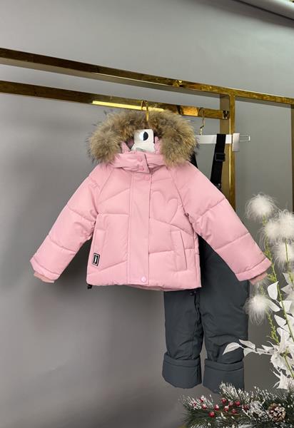 Костюм Delfinka (74-98) 3215 pink (зима)