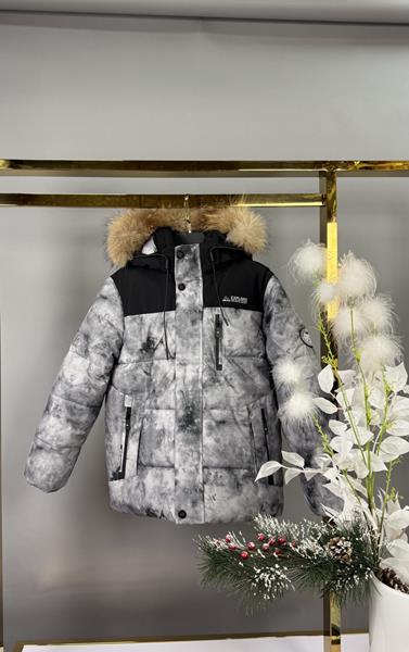 Куртка Delfinka (134-158) WK607 grey (зима)