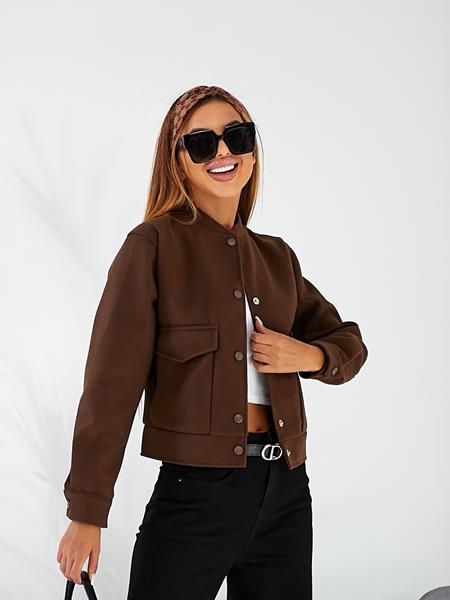 Куртка Deliv (S-XL) 132 brown (деми)