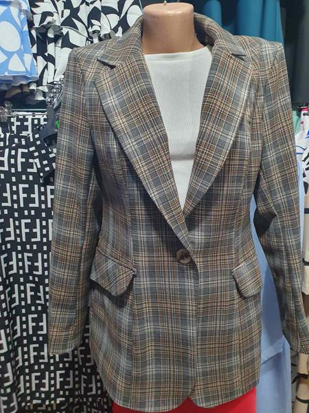 Пиджак Deliv (S-XL) 140 grey (деми)