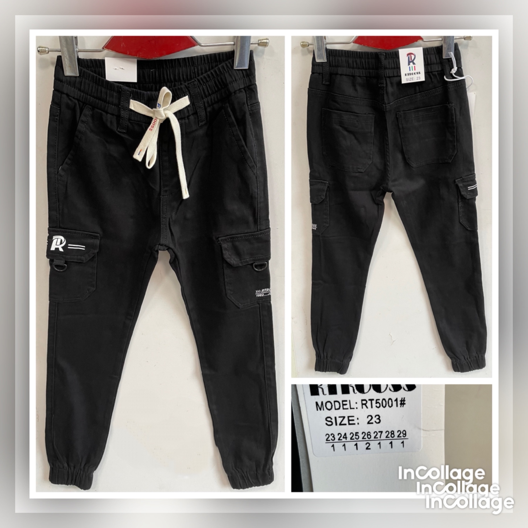 Штаны God Baron (23-29) RT5001 black (деми)