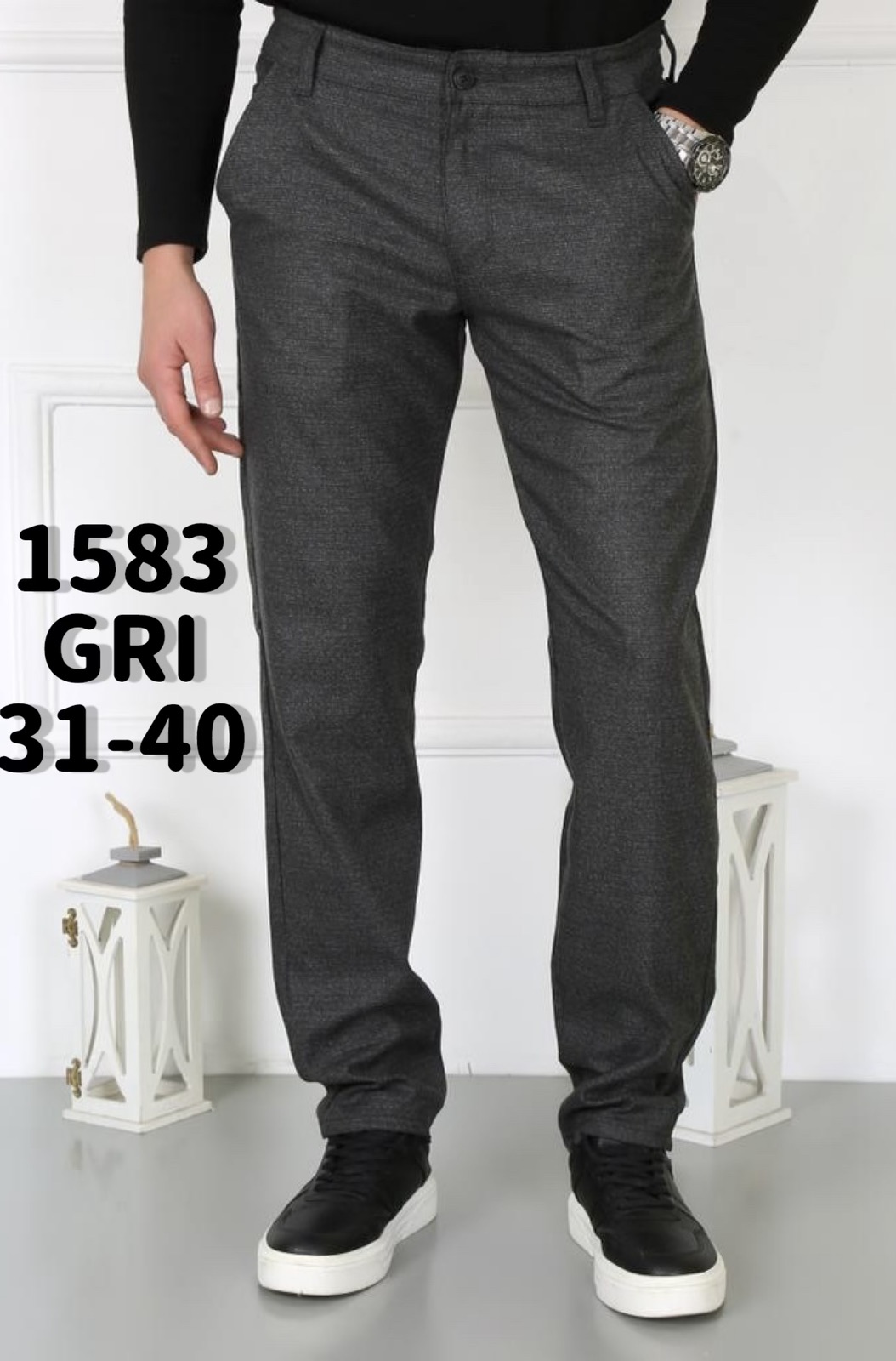 Штаны God Baron (31-40) 1583 grey (деми)