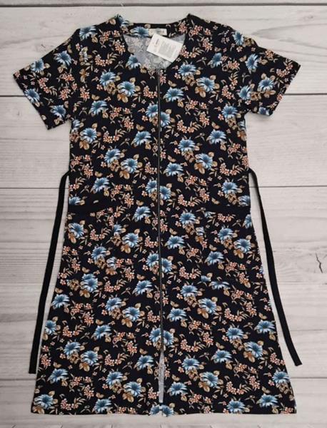 Халат Annet (48-56) YT3313 black (лето)