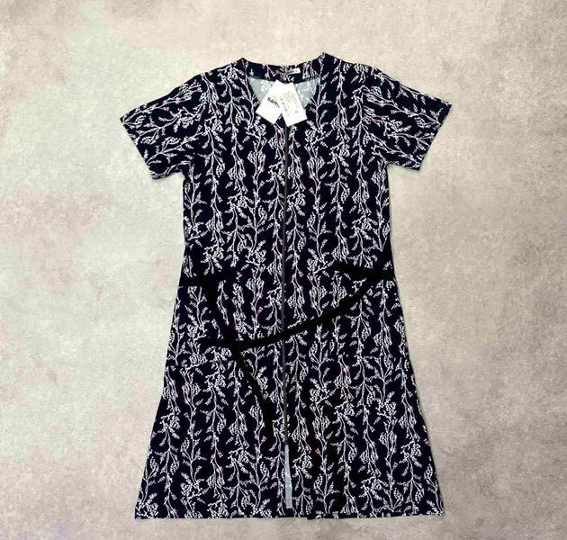 Халат Annet (48-56) YT3313-1 black (лето)