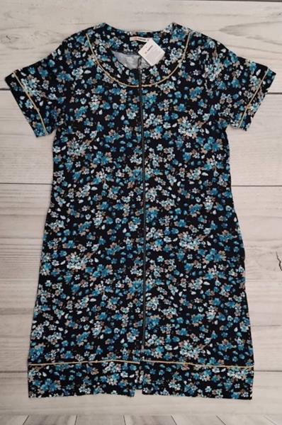 Халат Annet (48-56) YT3337 black (лето)