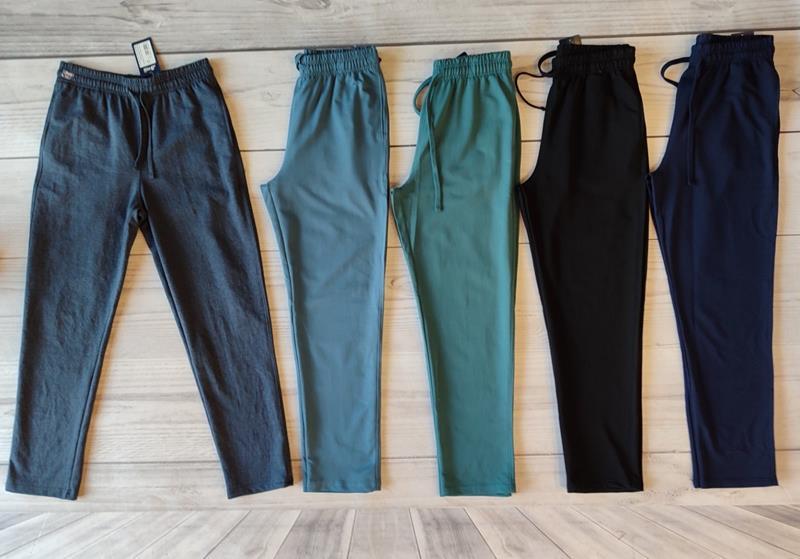 Штаны спорт Annet (48-56) YT0700 navy (деми)