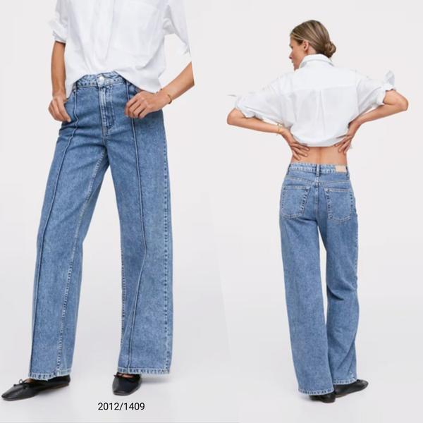 Джинсы Jeans Style (34-40) 2012-1409 l.blue (деми)