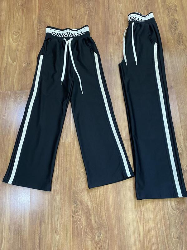 Штаны спорт RSV (140-164) 175 black-white (деми)