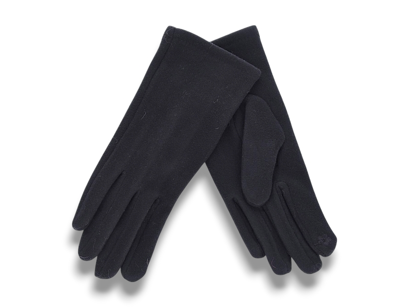 Перчатки КОРОЛЕВА (6.5-8.5) B11-71 black (зима)