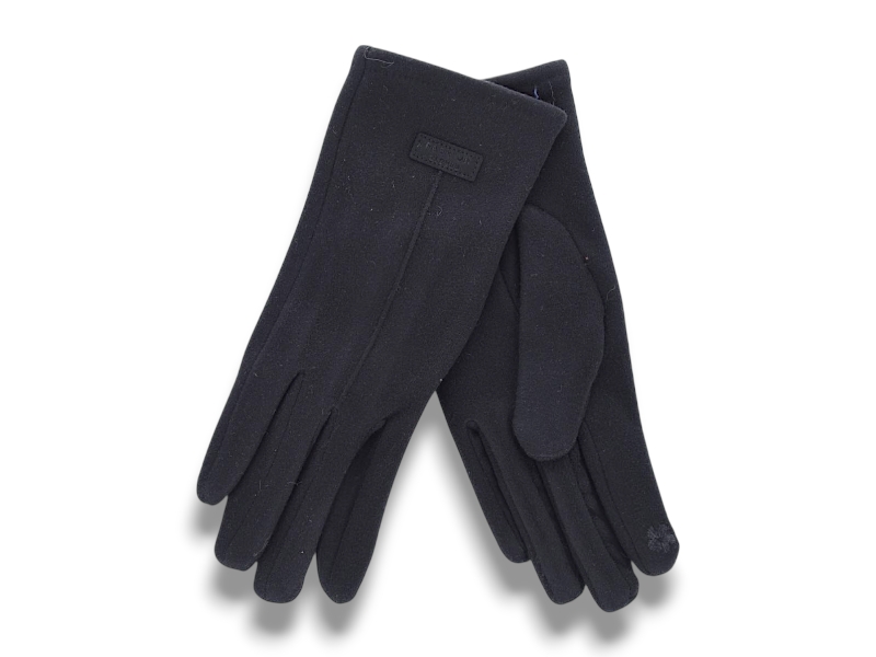 Перчатки КОРОЛЕВА (6.5-8.5) B11-81 black (зима)