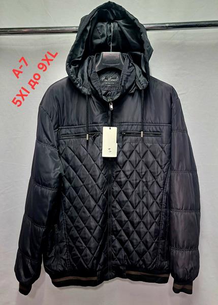 Куртка Peng (5XL-9XL) A7 black (деми)