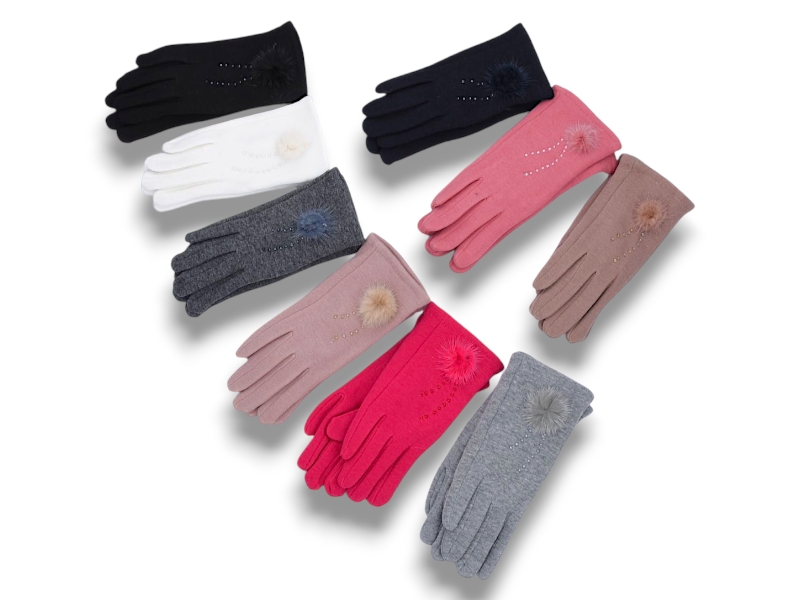 Перчатки KH clothes (5-7) 268-2 mix (зима)