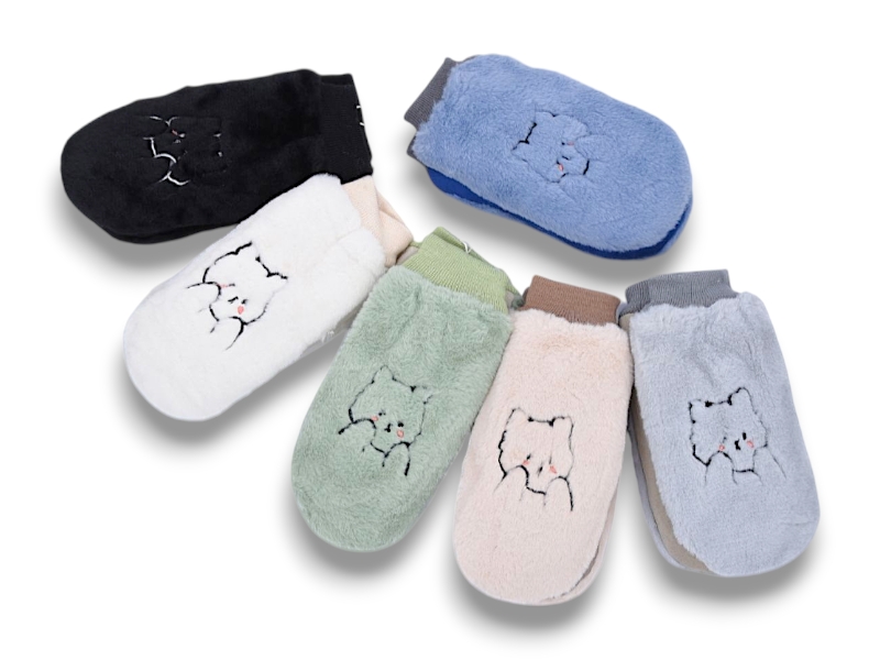 Варежки KH clothes (6-8) 268A-1 mix (зима)