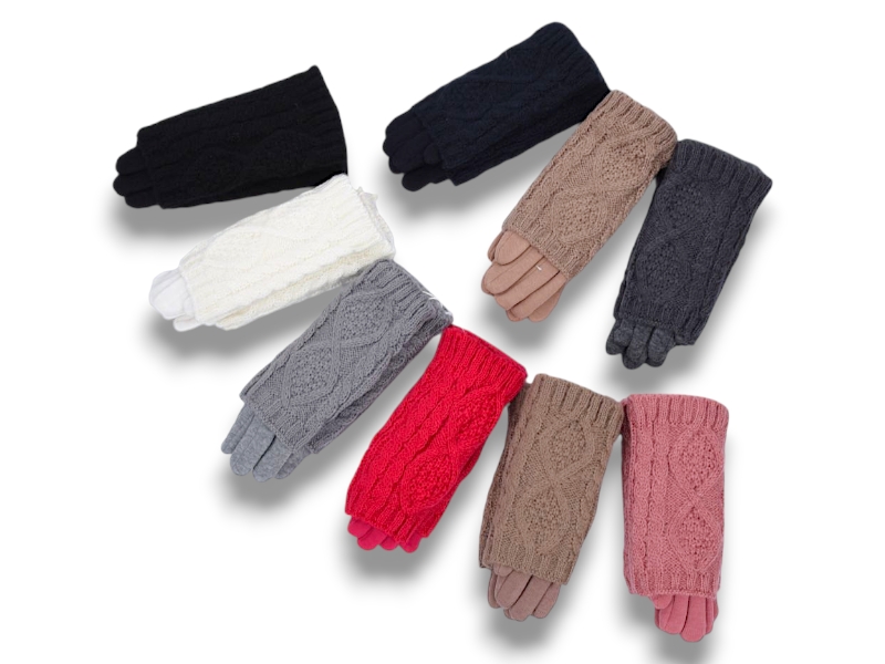 Перчатки KH clothes (6-10) 269-2 mix (зима)