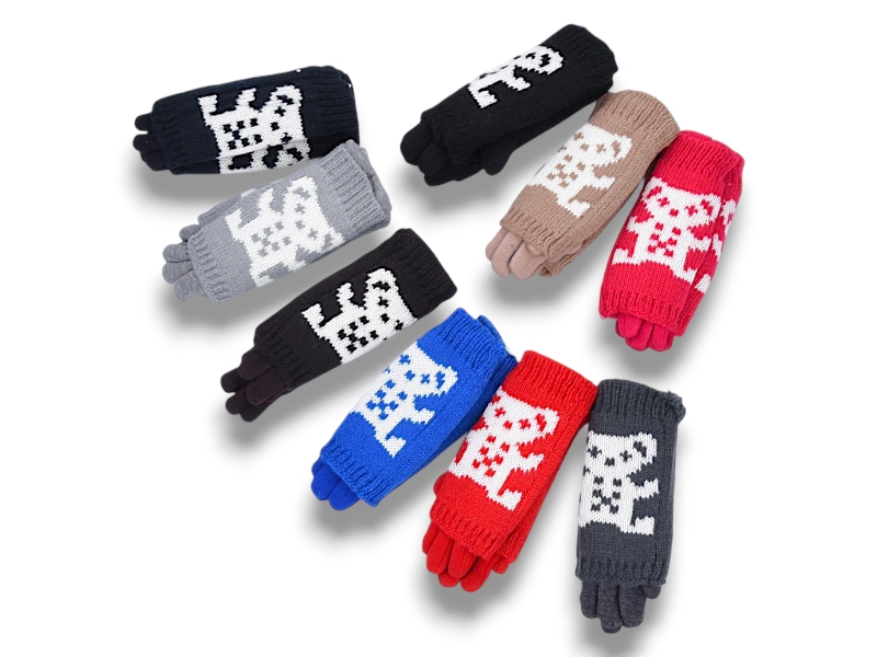 Перчатки KH clothes (5-7) 80-3 mix (зима)